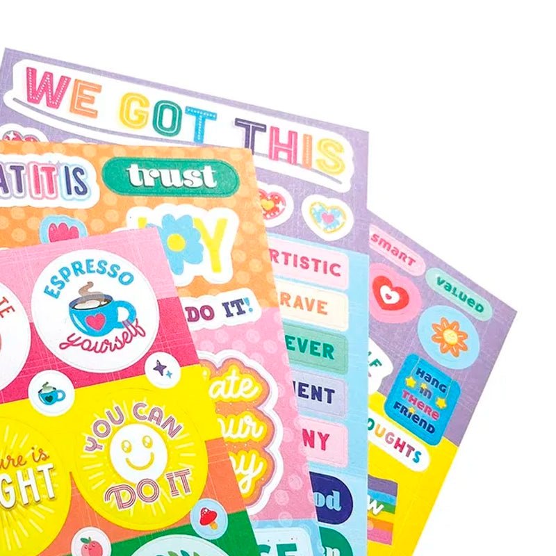 Stickiville Great To Motivate Sticker Book  - 10pages