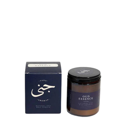 Oud Essence Natural Soy Wax Candle - Waha Lifestyle