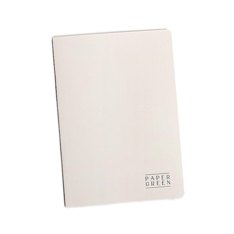 Papergreen A5 Stone Notebook - White - Waha Lifestyle