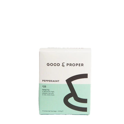 GOOD &amp; PROPER TEA Peppermint Caffeine - free Herbal Tea - 15bags - Waha Lifestyle