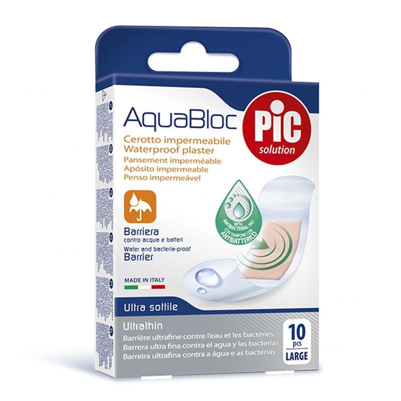 Pic Water Proof Plasters, 25 x 72 mm antibacterial - 10pcs - Waha Lifestyle