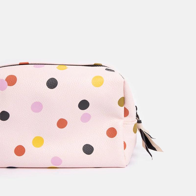 Pink Dotty Large Travel Wash Bag - Waha Lifestyle