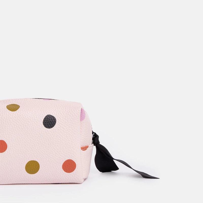 Pink Dotty Mini Cube Cosmetic Bag - Waha Lifestyle