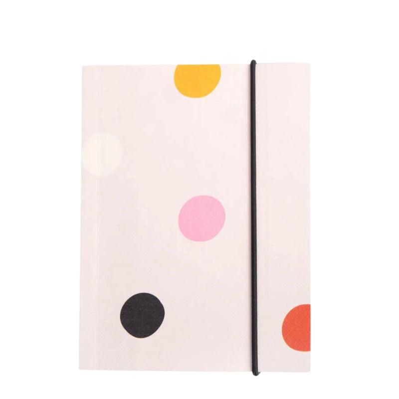 Pink Dotty Small Chunky Soft Cover Notebook - A5 - Waha Lifestyle