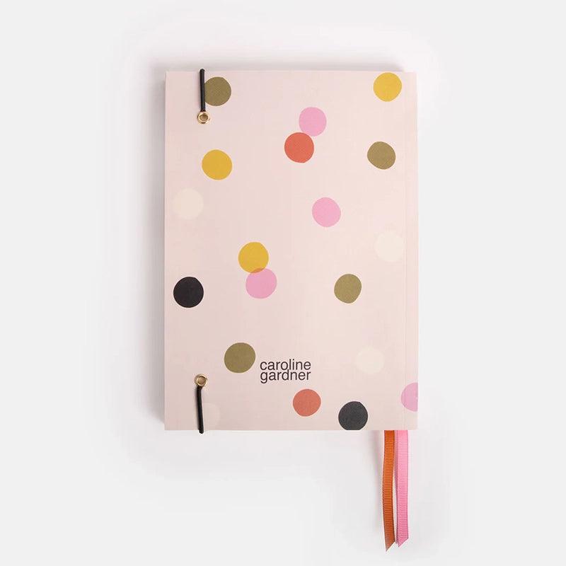 Pink Dotty Soft Cover Notebook - A5 - Waha Lifestyle