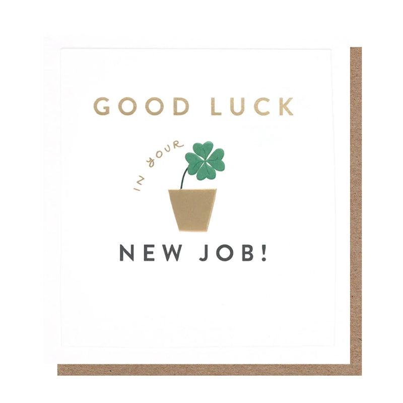 Plant Good Luck In Your New Job Card - Waha Lifestyle