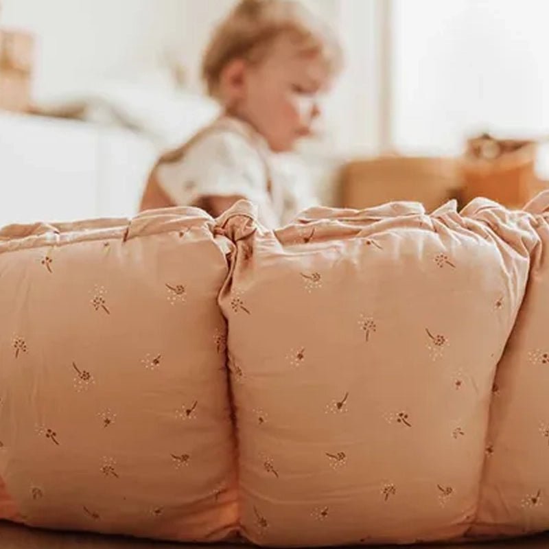 PLAY AND GO Bloom Organic Cotton Baby Mat &amp; Storage Bag in Kuwait - Waha Lifestyle