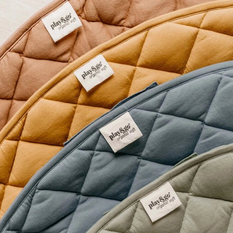 Organic 3-in-1 Soft Baby Mat &amp; Storage Bag