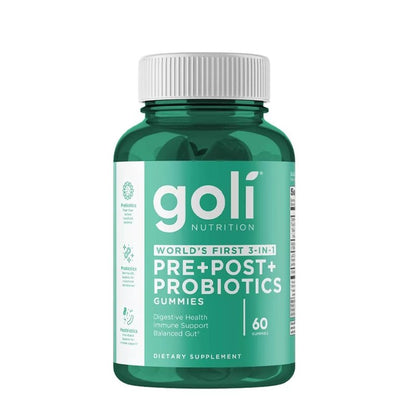 Pre + Post + Probiotics Vegan Gummies - 60pcs - Waha Lifestyle