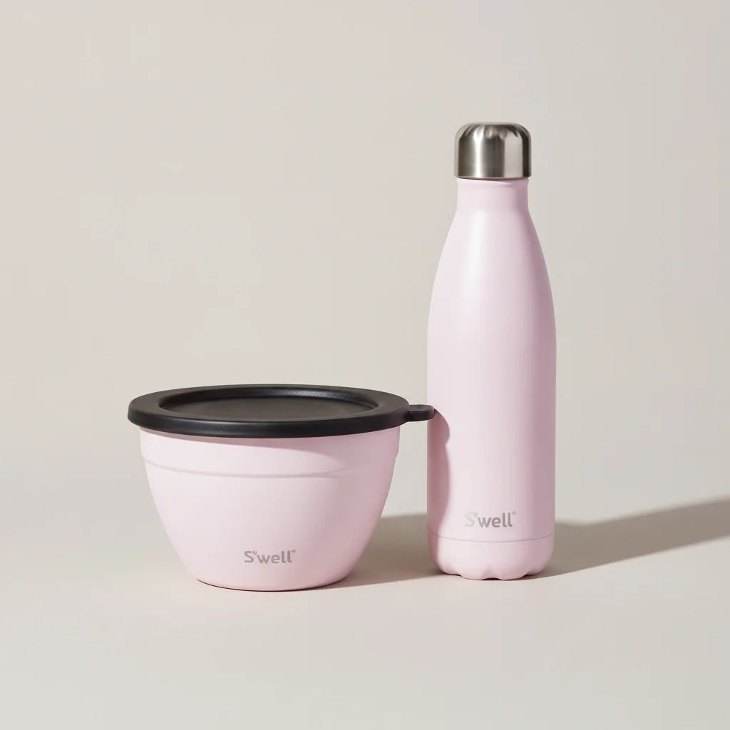Multipurpose Salad Bowl &amp; Water Bottle Gift Set