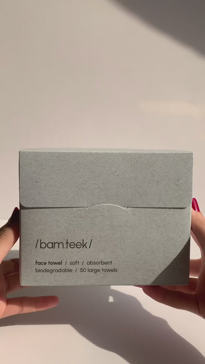 Bamteek Face Towels