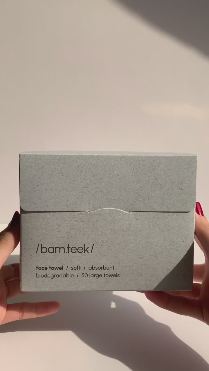 Bamteek Face Towels