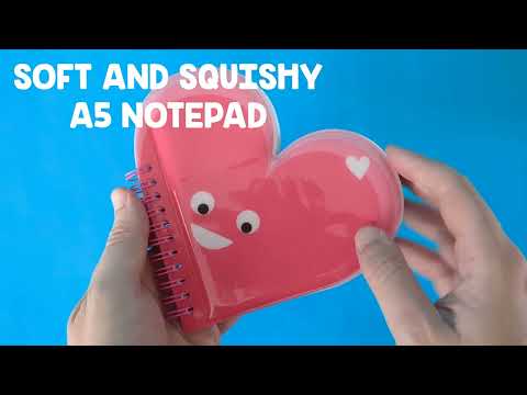 Mallo Heart-Padded Notebook for Writing &amp; Sketching – A5
