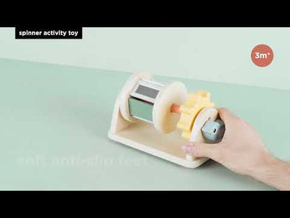 Baby Activity Spinner Toy for Tummy Time - Birdee Colour Mix
