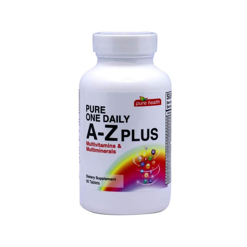 Pure Health One Daily A - Z Plus Multivitamins &amp; Minerals - 60 Tablets - Waha Lifestyle