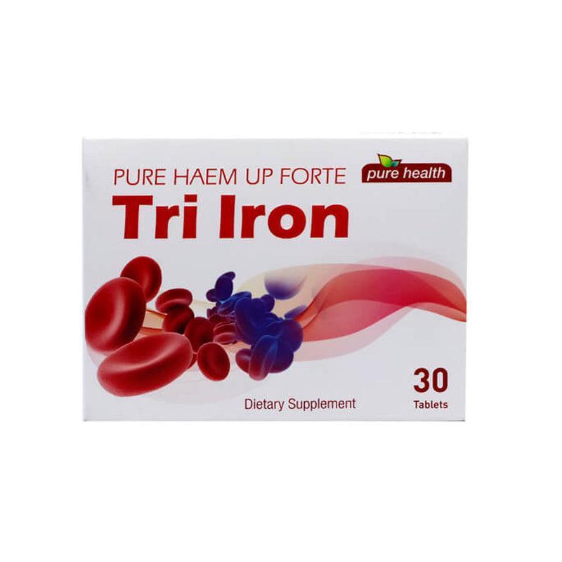 Pure Health Tri iron - 30 Tablets - Waha Lifestyle