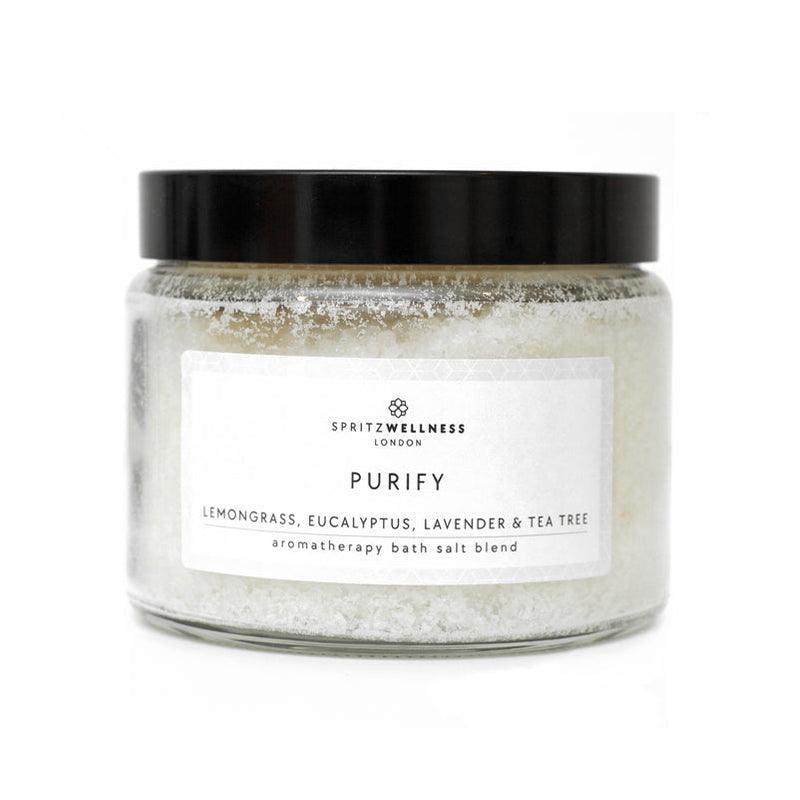 Purify Bath Salts Jar For Mind &amp; Body Relaxation - 500g - Waha Lifestyle