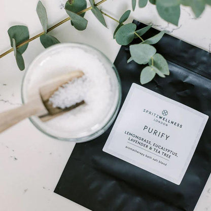 Purify Bath Salts Pouch For Mind &amp; Body Relaxation - Waha Lifestyle