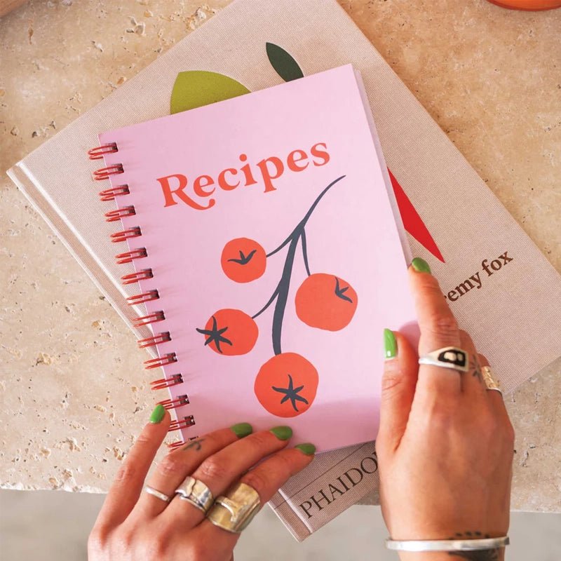 Recipe Book Journal with Spiral Bound - A5 - Waha Lifestyle