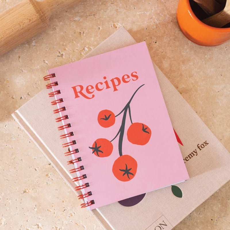 Recipe Book Journal with Spiral Bound - A5 - Waha Lifestyle