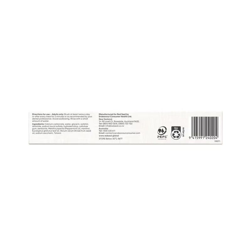 Red Seal Smokers Toothpaste - 100g