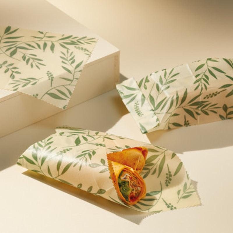 Reusable Organic Cotton Food Wrap Sheets - 3pcs - Waha Lifestyle