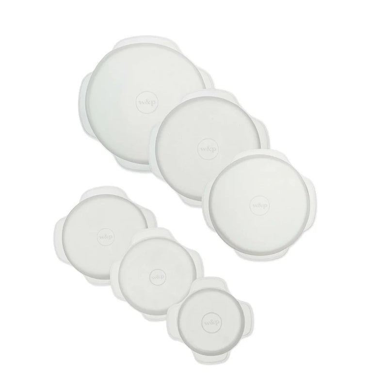 Reusable Round Stretch Lids Set - 6pcs - Waha Lifestyle