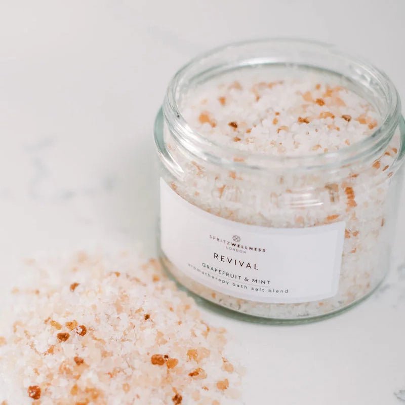 SPRITZ WELLNESS Revival Bath Salts Jar For Muscle Relief - 500g - Waha Lifestyle