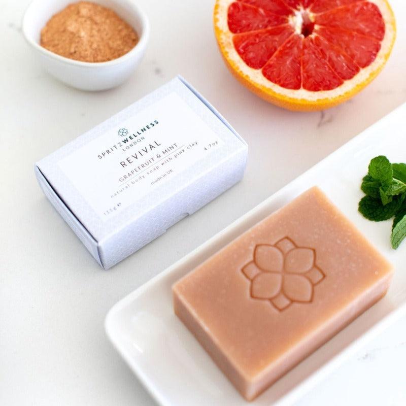 Revival Pink Clay Body Soap - Waha Lifestyle