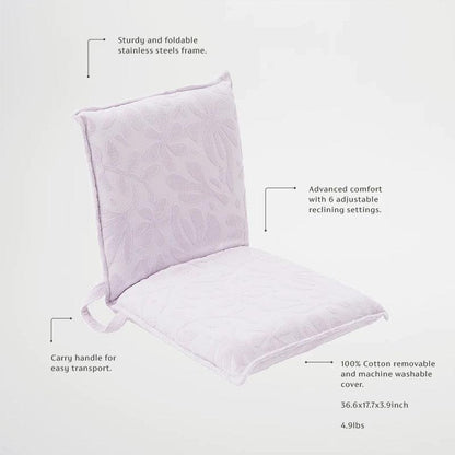 Rio Sun Luxe Folding Seat - Pastel Lilac - Waha Lifestyle