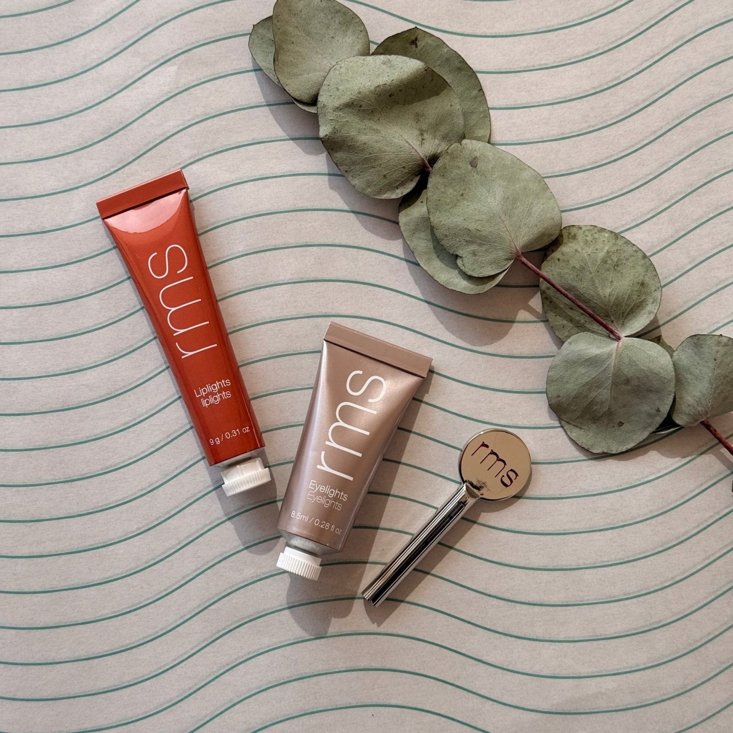 RMS BEAUTY RMS Beauty Effortless Eye &amp; Lip Glow Set - 2pcs in Kuwait - Waha Lifestyle