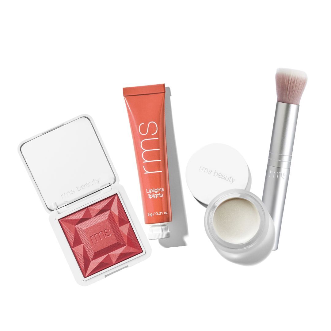 RMS BEAUTY RMS Beauty Glow On - the - Go Makeup Set - 3pcs in Kuwait - Waha Lifestyle