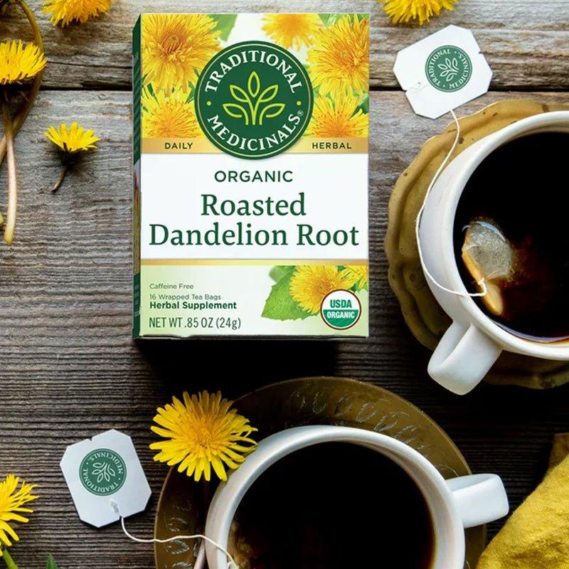 Roasted Dandelion Root Herbal Tea - 16Bags - Waha Lifestyle