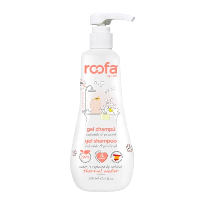 Baby Gel Shampoo with Calendula &amp; Panthenol for Sensitive Skin – 500ml