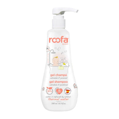 Baby Gel Shampoo with Calendula &amp; Panthenol for Sensitive Skin – 500ml