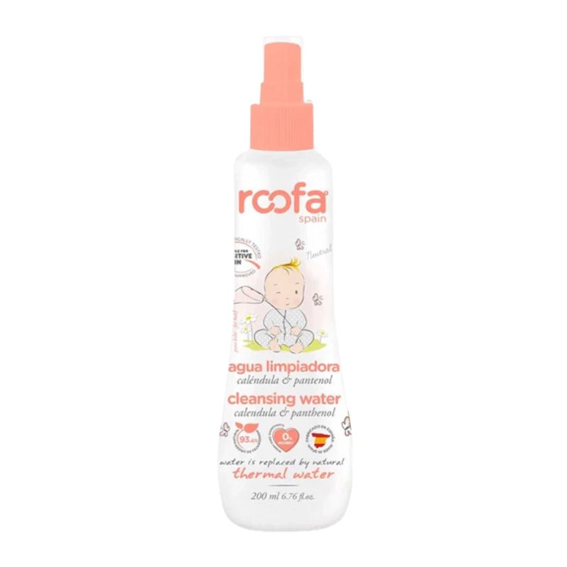 Gentle Cleansing Thermal Water for Baby &amp; Mom Sensitive Skin - 200ml