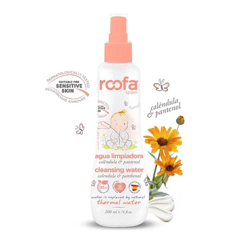Gentle Cleansing Thermal Water for Baby &amp; Mom Sensitive Skin - 200ml