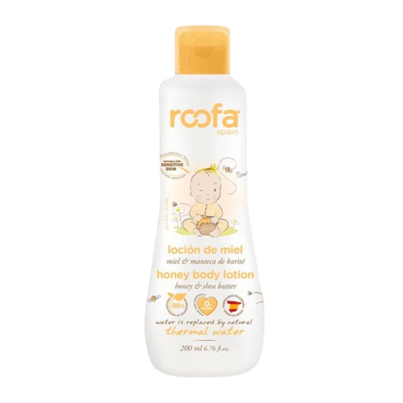 Natural Honey Body Lotion for Babies with Sensitive Skin - 200ml