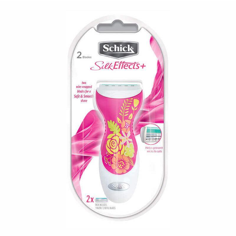 Schick Silk Effects Women Razor Kit + 2 Refill - Waha Lifestyle