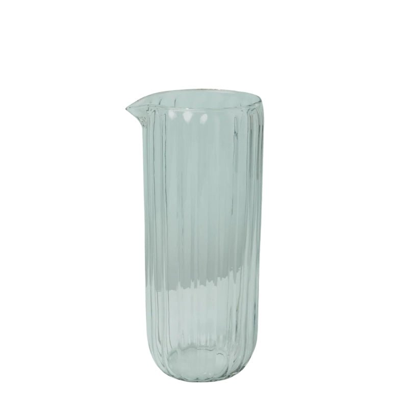 Shae Handmade Pressed Glass Carafe - Waha Lifestyle