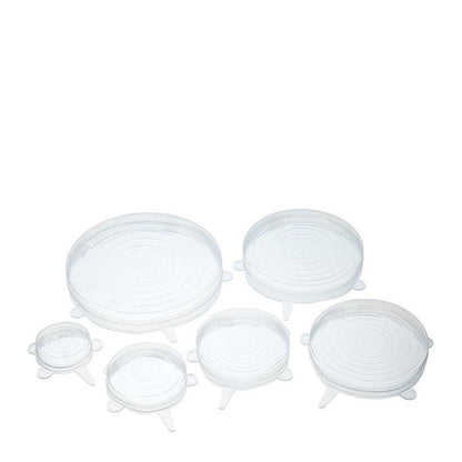 Silicone Stretchable Container Lids - 6pcs - Waha Lifestyle