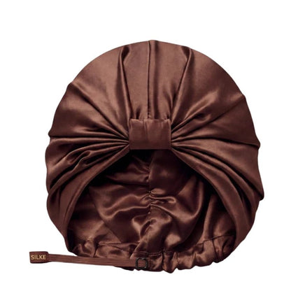 Double-Lined Silk Hair Bonnet with Adjustable Strap