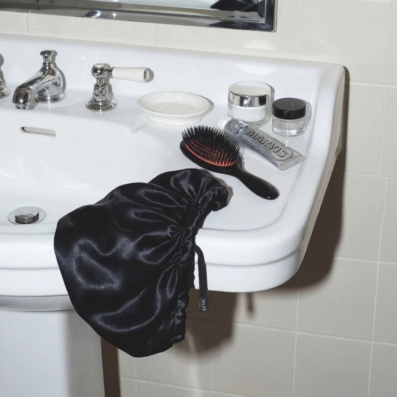 Double-Lined Silk Hair Bonnet with Adjustable Strap