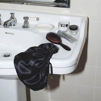 Double-Lined Silk Hair Bonnet with Adjustable Strap