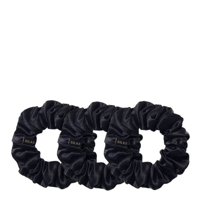 Large Silk Hair Scrunchies - 3pcs