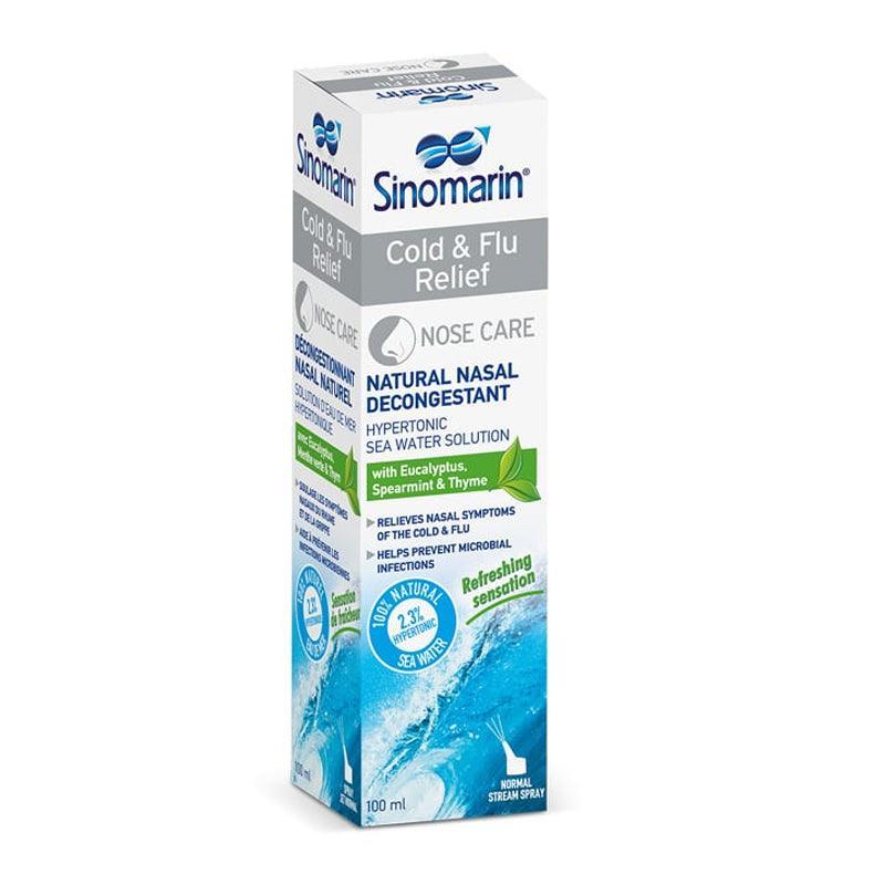 Sinomarin Cold And Flu Relief Nasal Sprays - 100ml - Waha Lifestyle