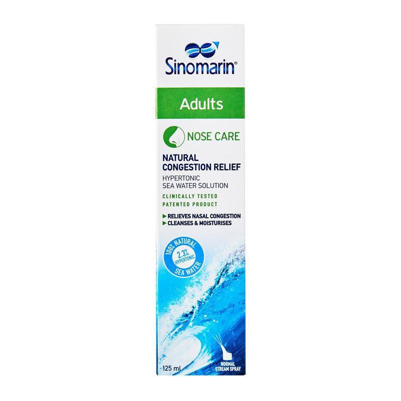 Sinomarin Natural Nasal Spray for Adults - 125ml - Waha Lifestyle