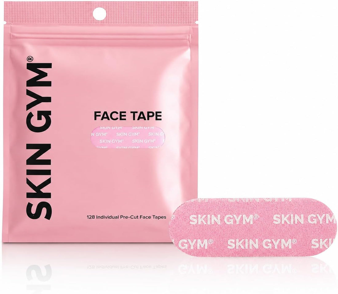SKIN GYM Wrinkletox Overnight Anti-Wrinkle Face Tape for Smoothing Fine Lines-128pcs in Kuwait - Waha Lifestyle