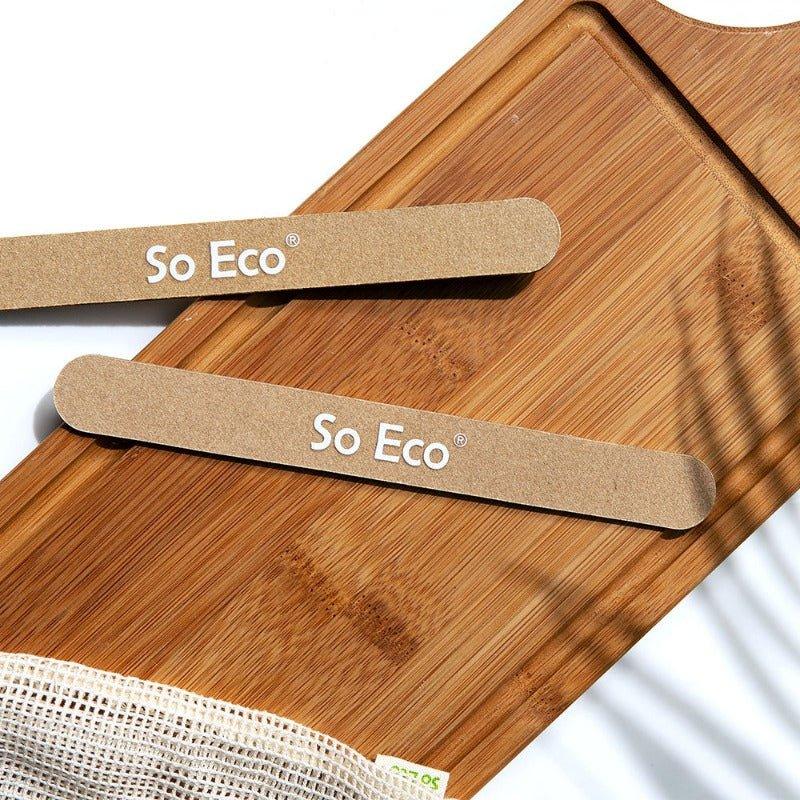 So Eco Bamboo Nail Files Set of 2 - Waha Lifestyle