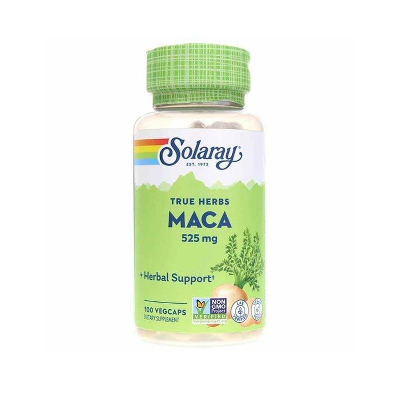 Solaray Maca Root Extract 525mg - 100 Capsules - Waha Lifestyle